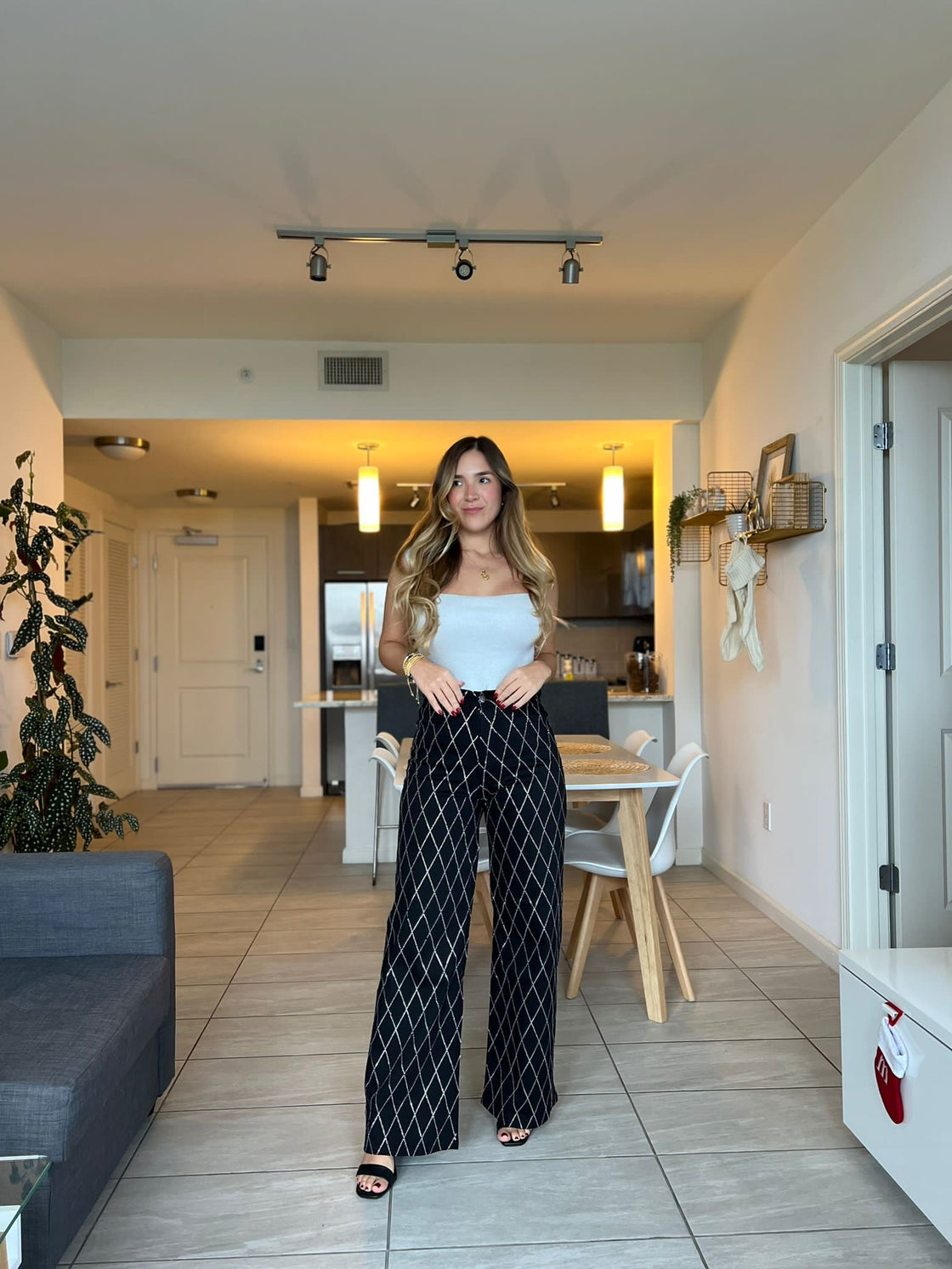 Black strack  pants