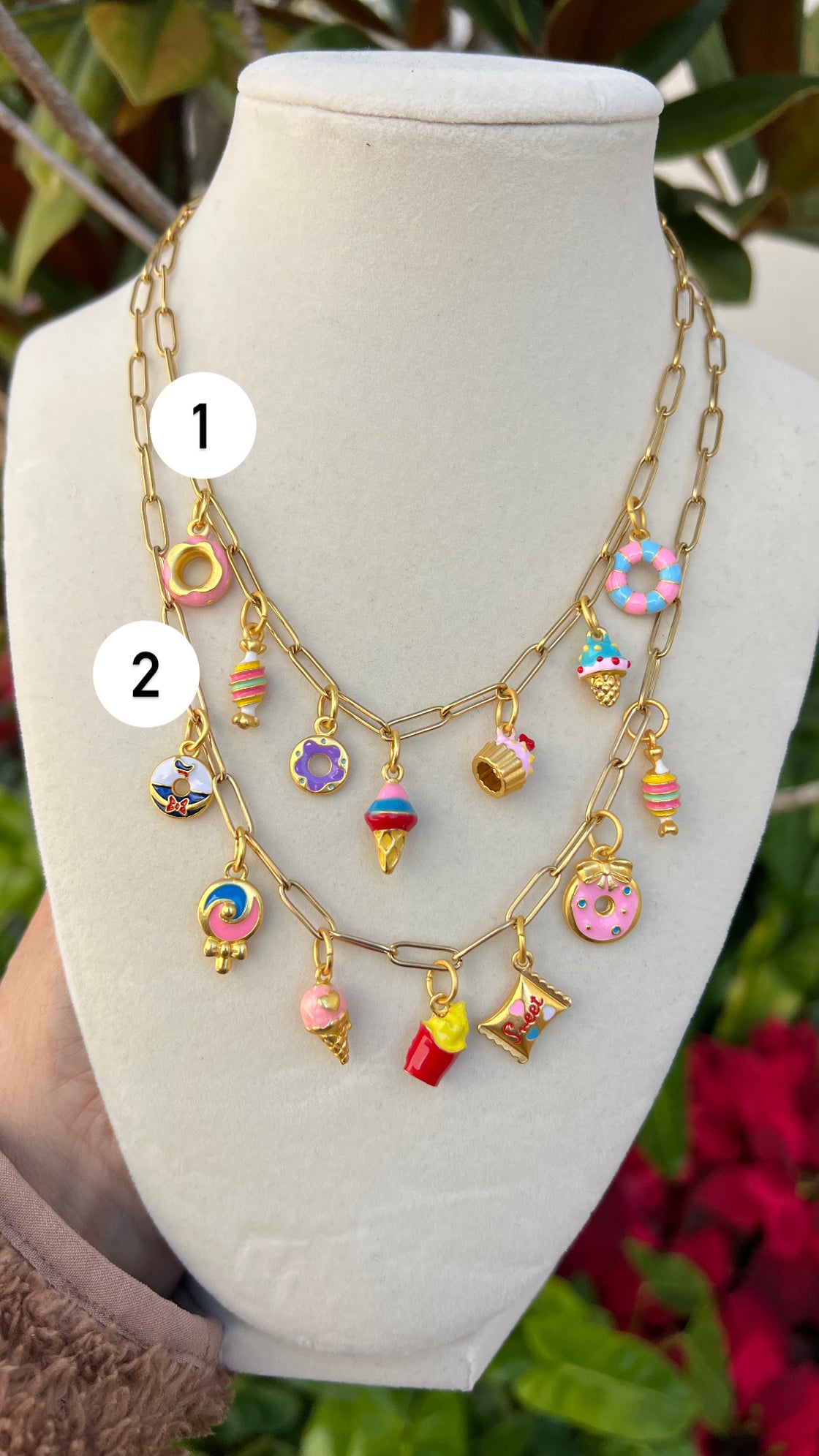 Necklace.candy chain