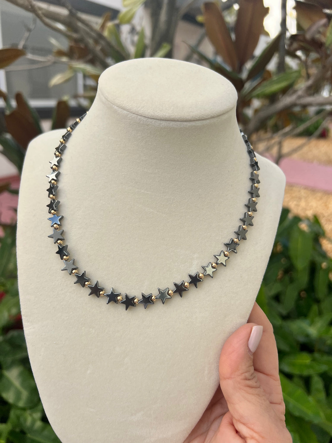 Necklace. Star necklace