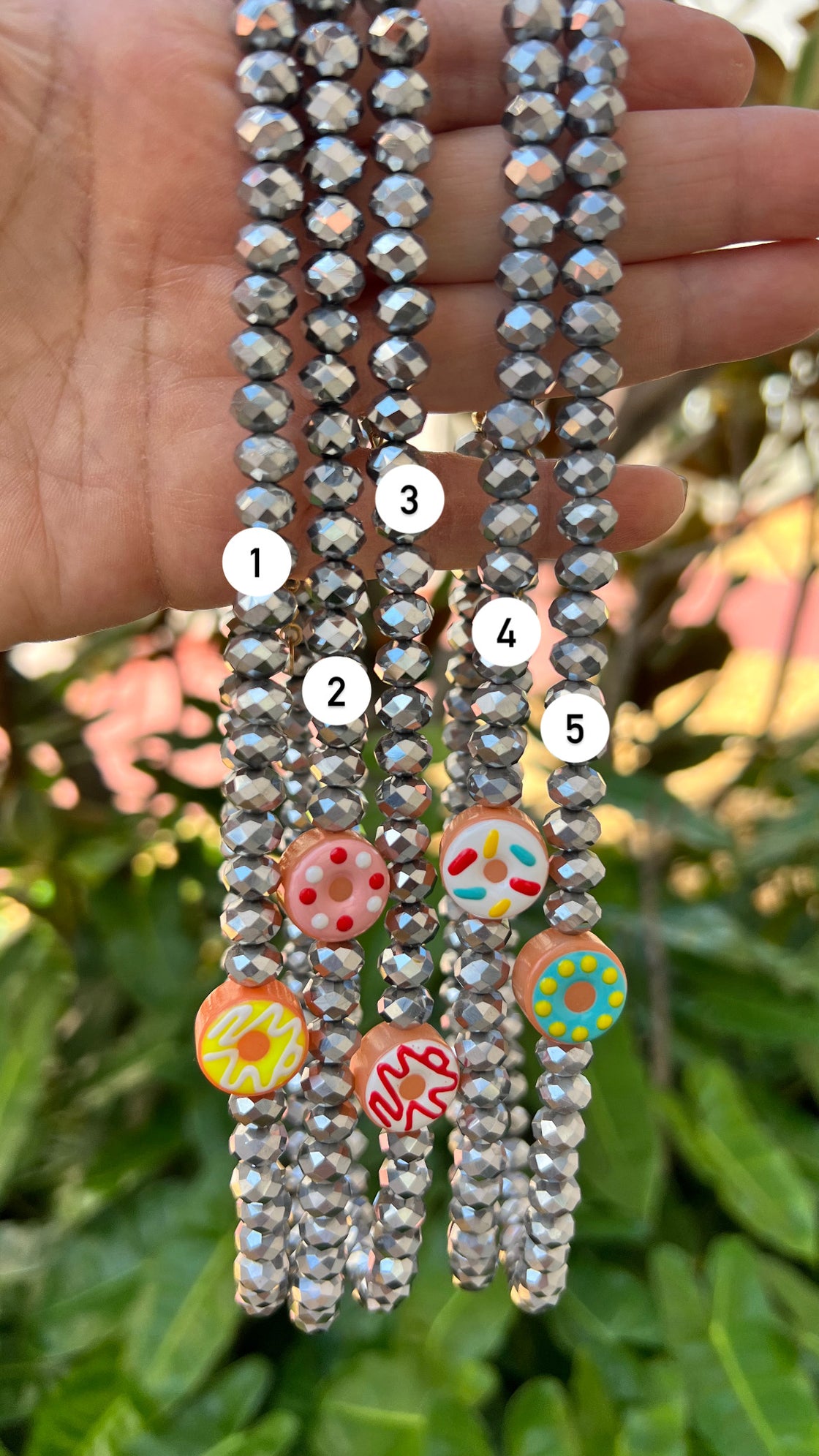donut necklace