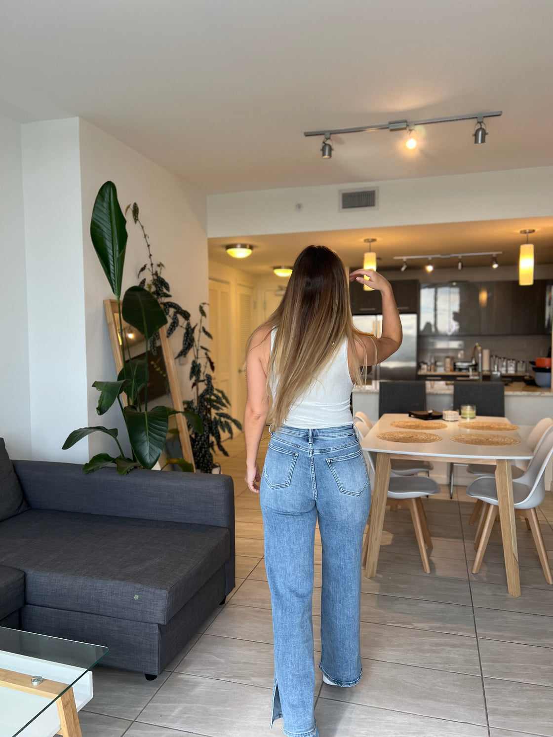 Bootcut flared Jean