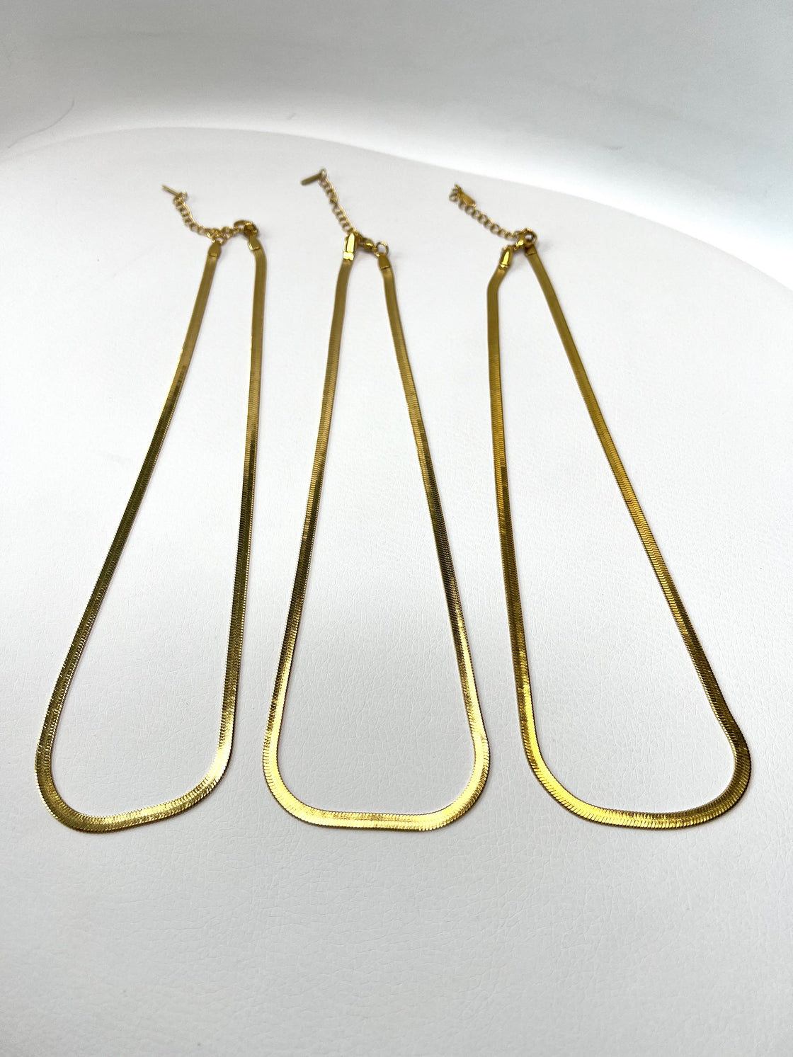 Flat Snake necklace collars