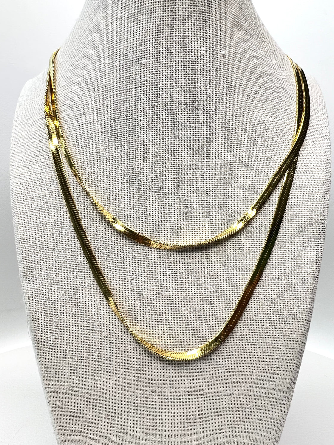 Flat Snake necklace collars