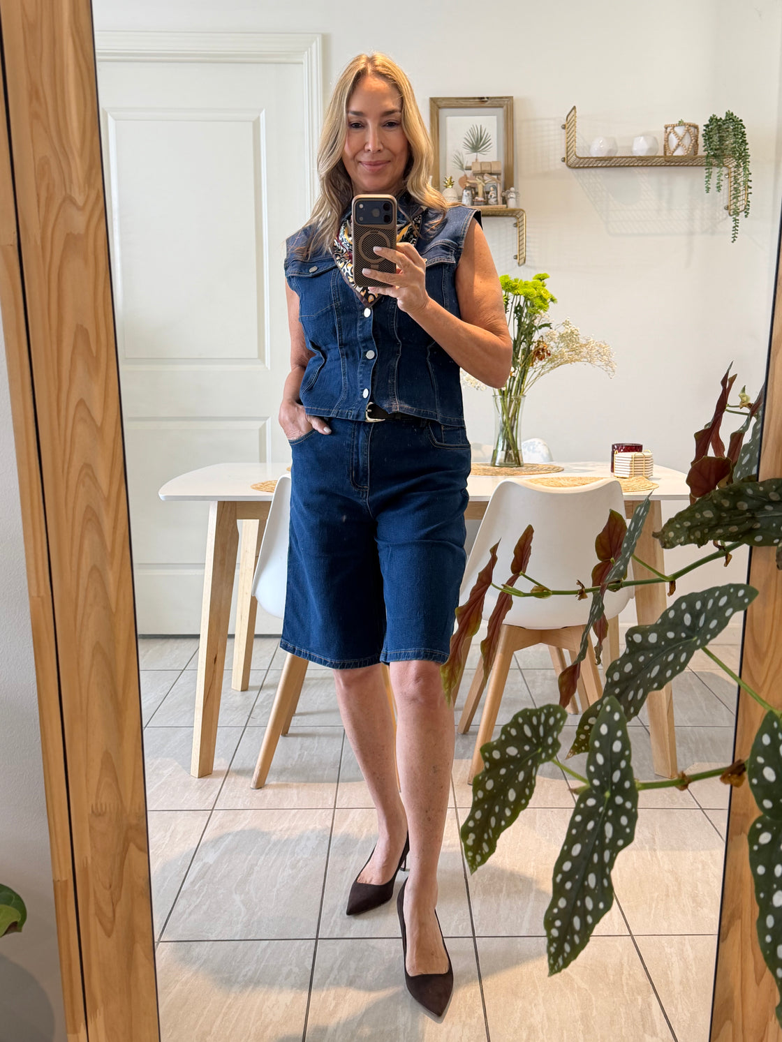 Set capri jean strech