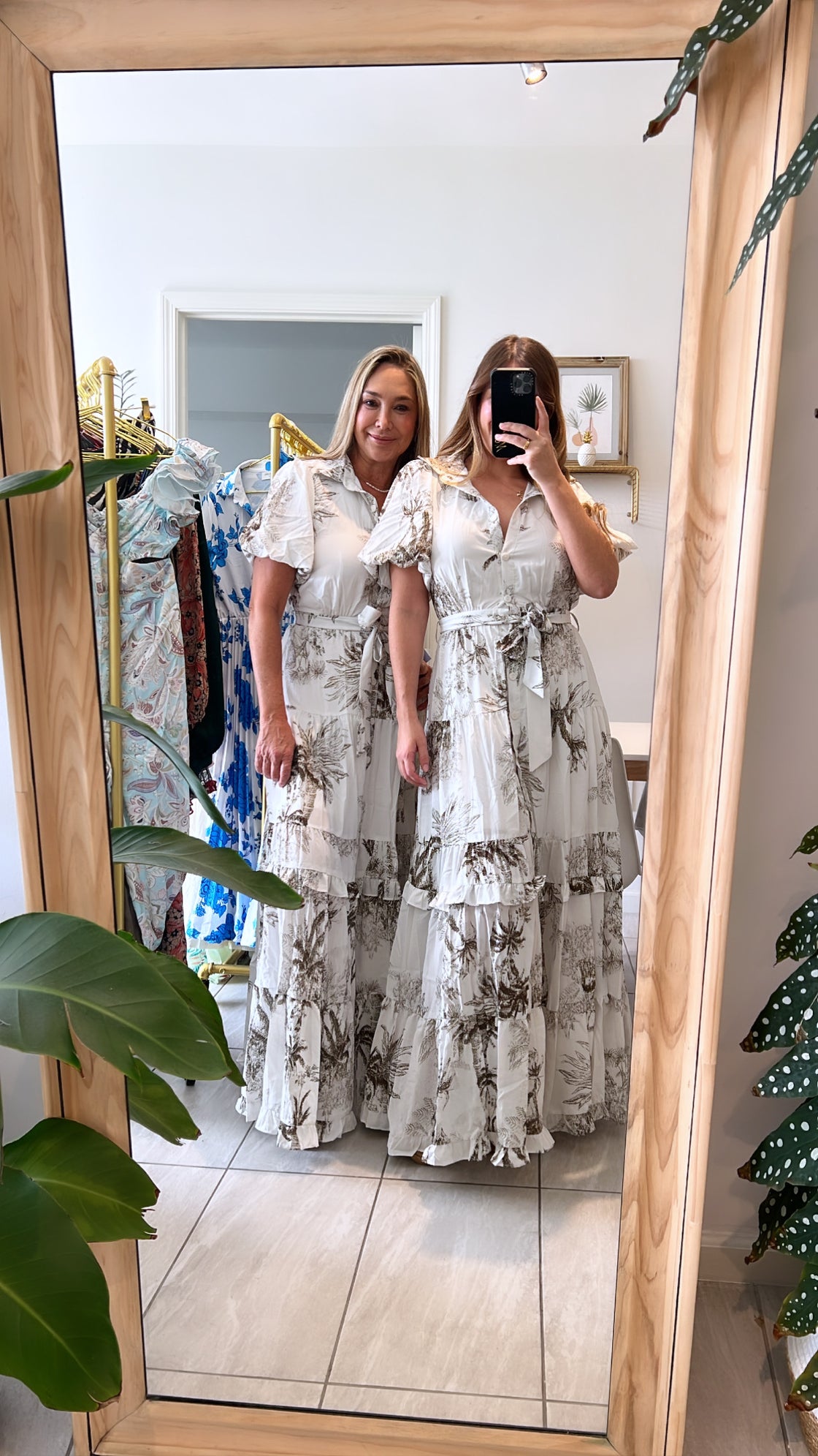 DressesSummer print dress