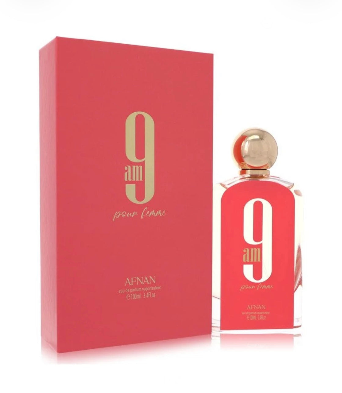 Eau de Perfume 9AM Women EDP Pink - 100Ml (3.40z) By Afnan