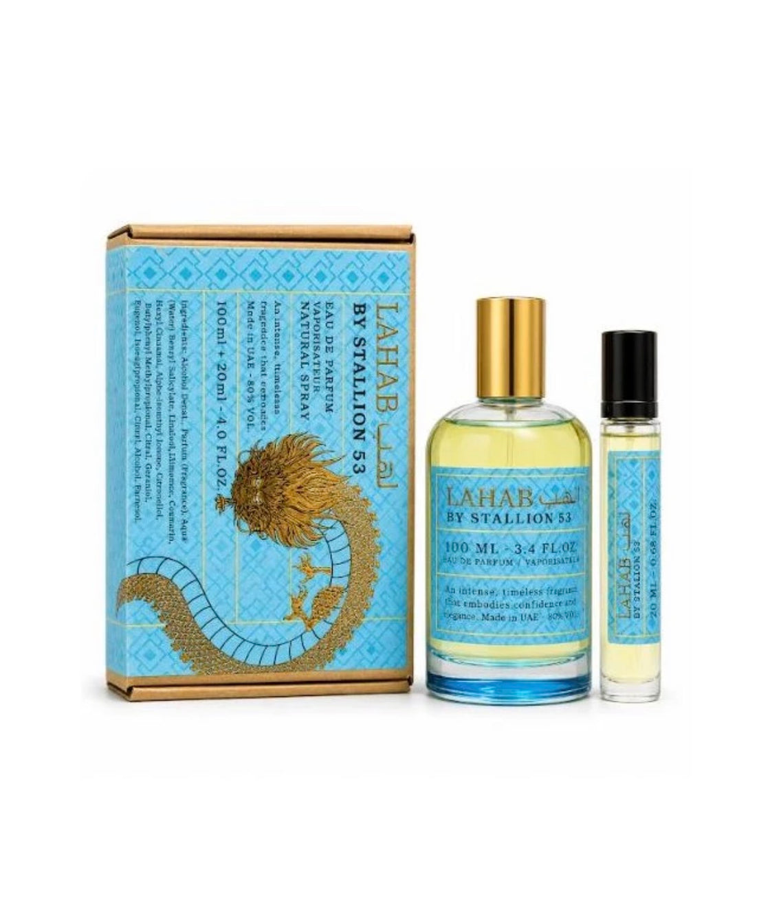 SET LAHAB BY STALLION 53 EDP - (100 + 20 ML ) BY EMPER