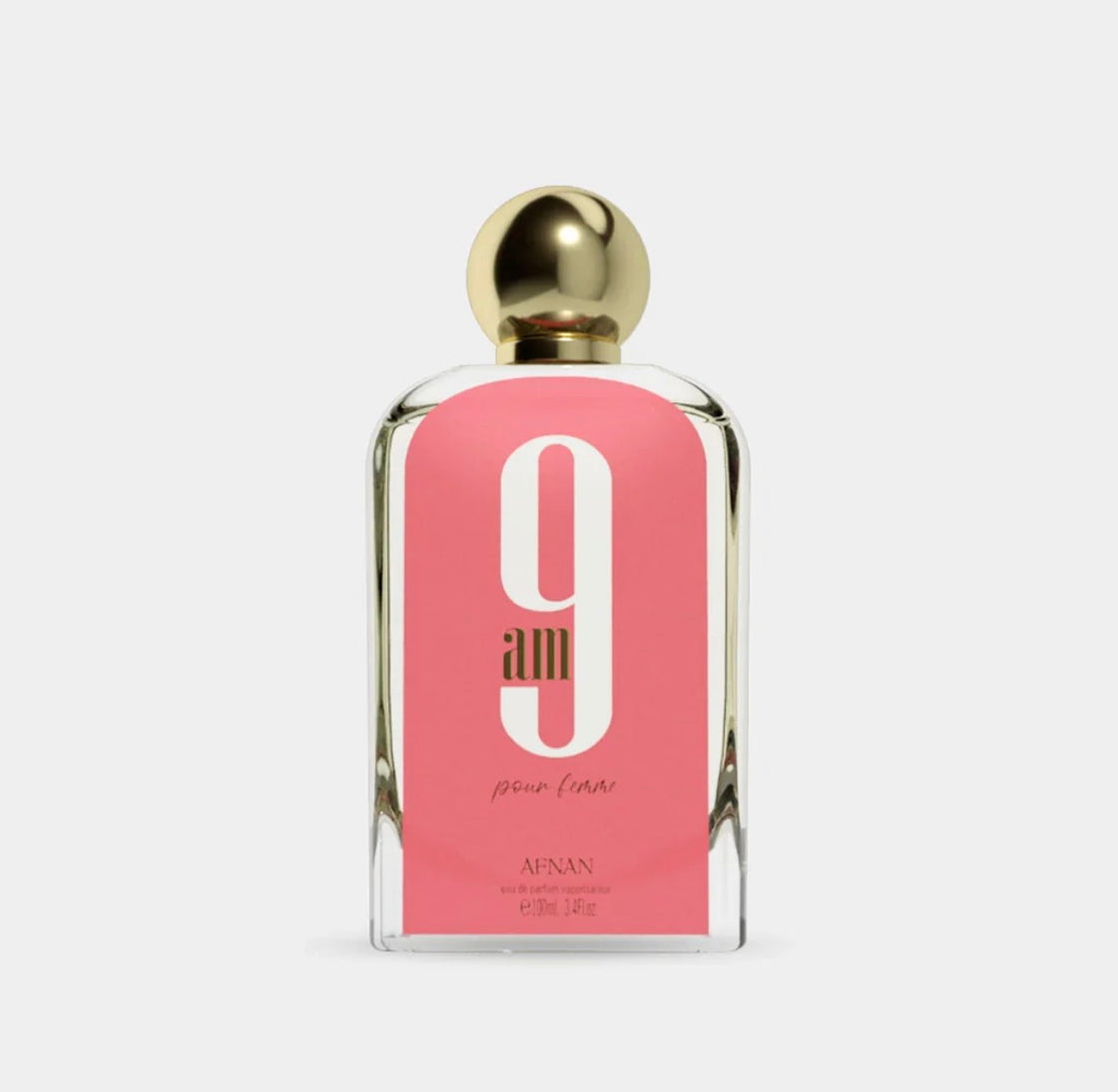 Eau de Perfume 9AM Women EDP Pink - 100Ml (3.40z) By Afnan