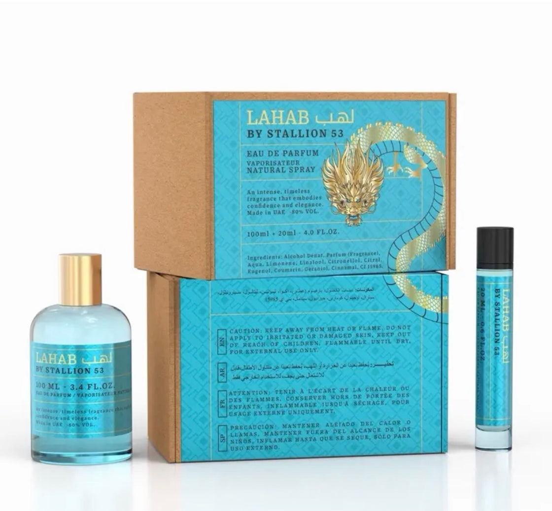 SET LAHAB BY STALLION 53 EDP - (100 + 20 ML ) BY EMPER