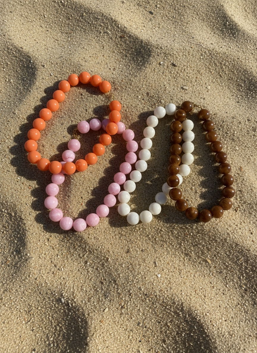 Chiclet necklace