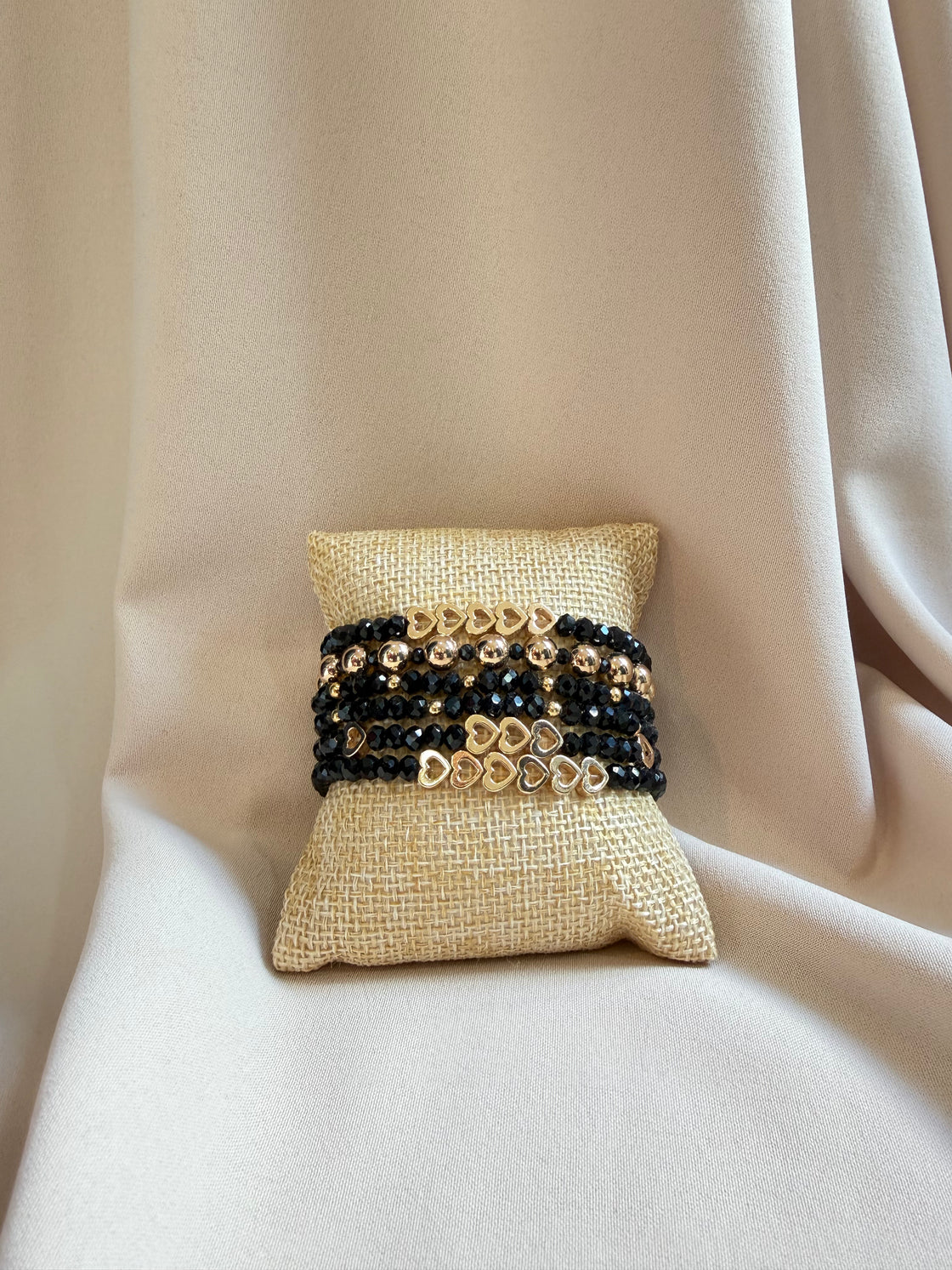 set of 6 elastic bracelets